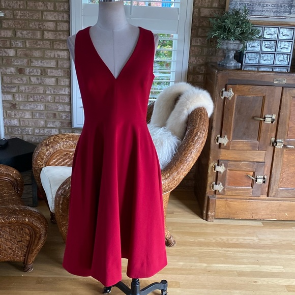 chinese dress ladies Dress The Population Women's Catalina Fit & Flare Dress - Sage
